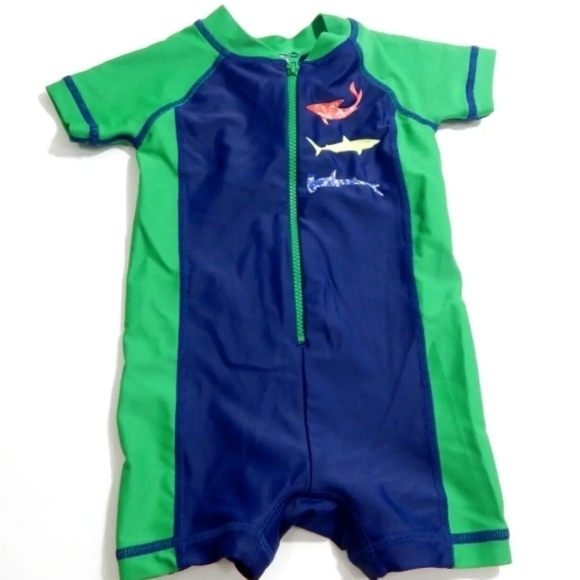 Hanna Andersson Boys Rash Guard Suit - Picture 1 of 3
